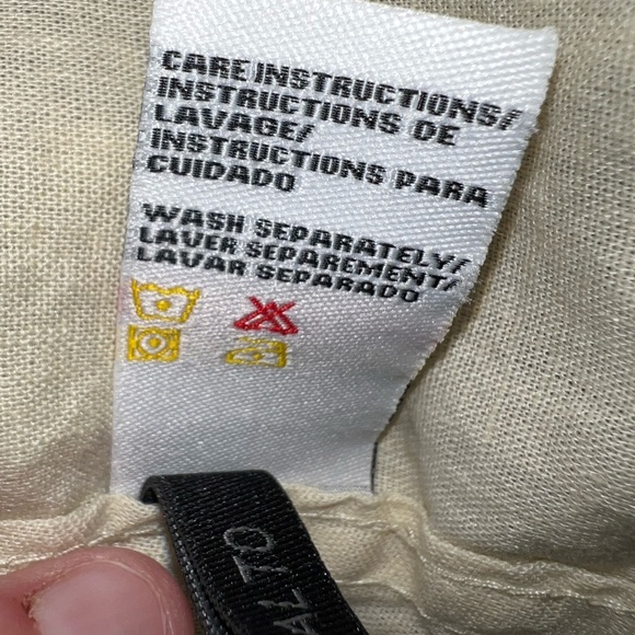 Joe's Jeans Linen Blend Short Sleeve Button Down Shirt - Picture 10 of 10